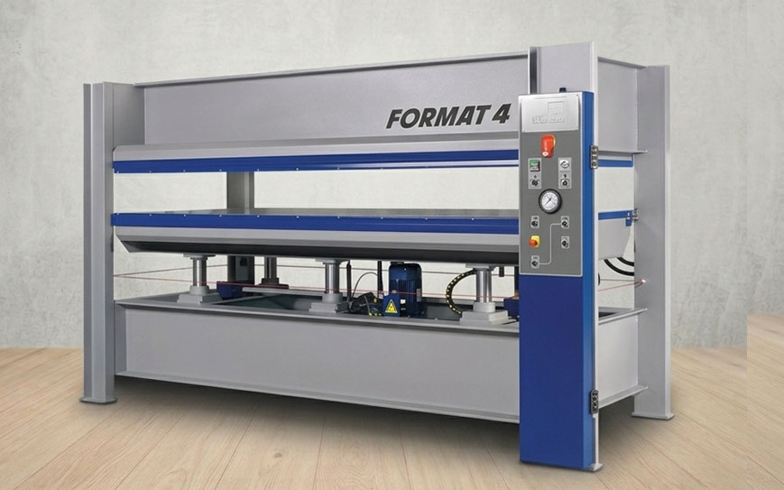 Heated Veneer Presser